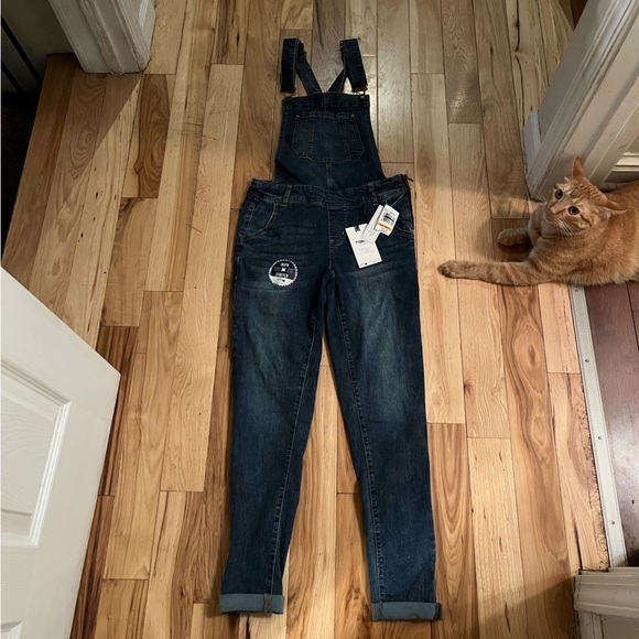 Blue jean overalls - Picture 2 of 7